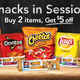 Buy Two Snacks, Get $5 Off